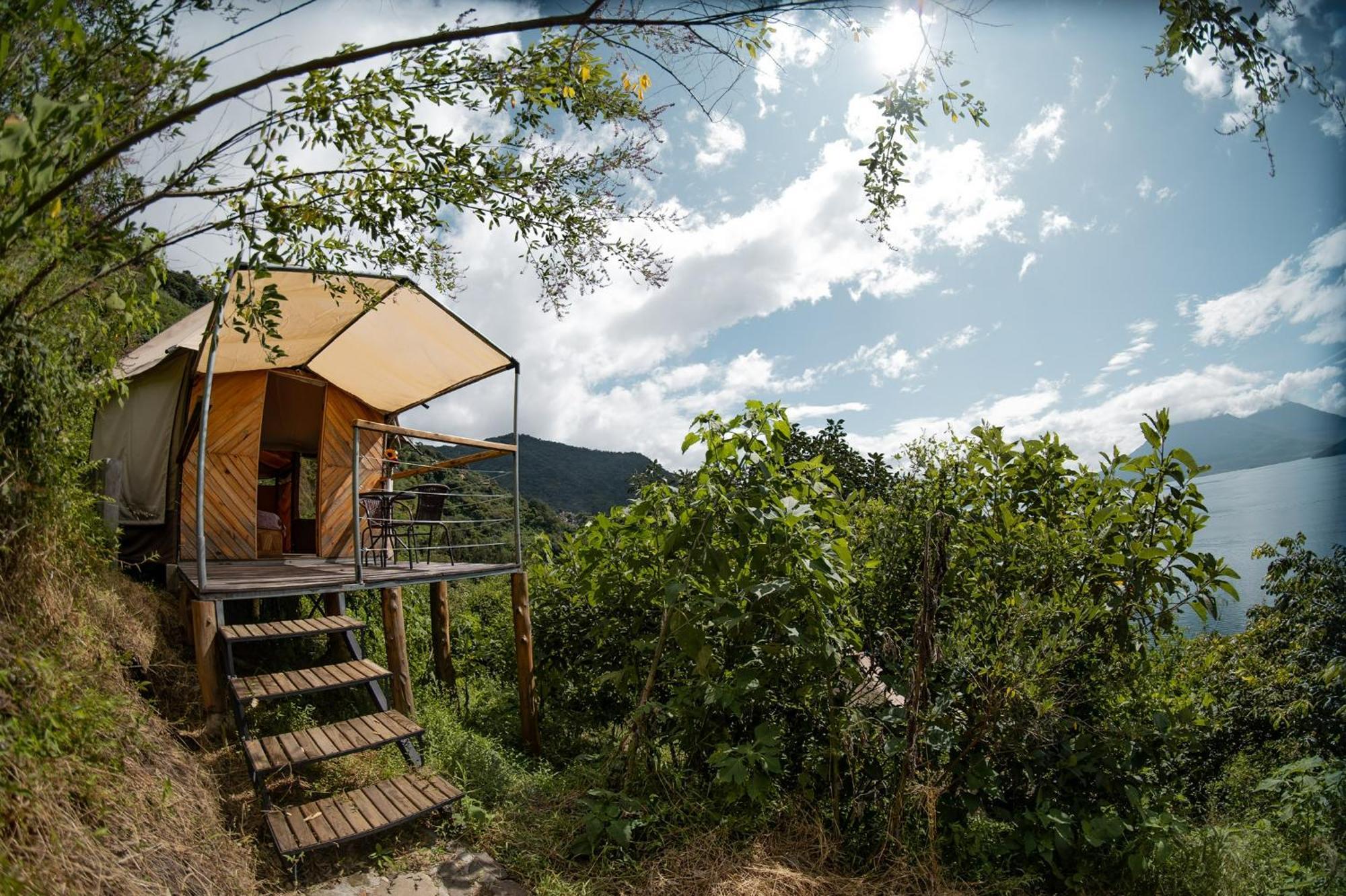 Fuego Atitlan Eco-Hotel San Marcos La Laguna Exterior foto